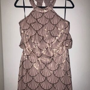 SORELLA VITA Blush Sequin Dress